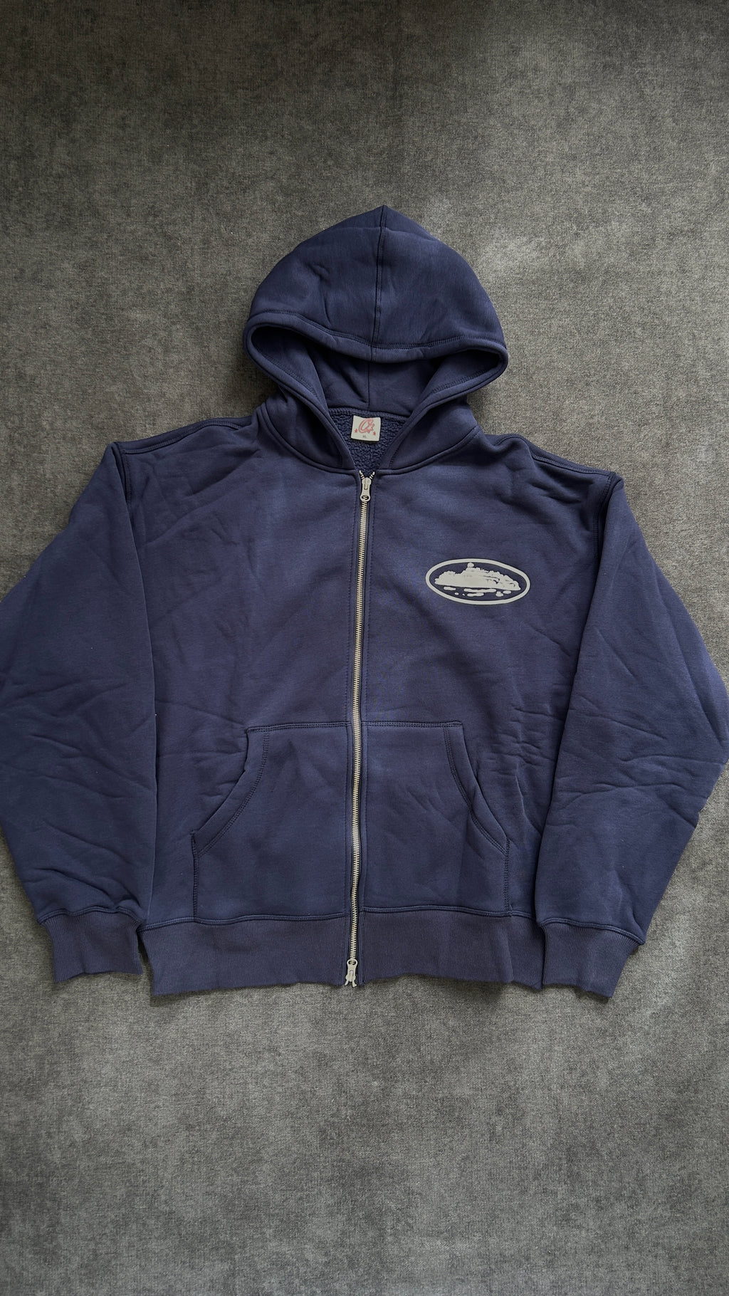 Corteiz Island Puff-print Zip Up