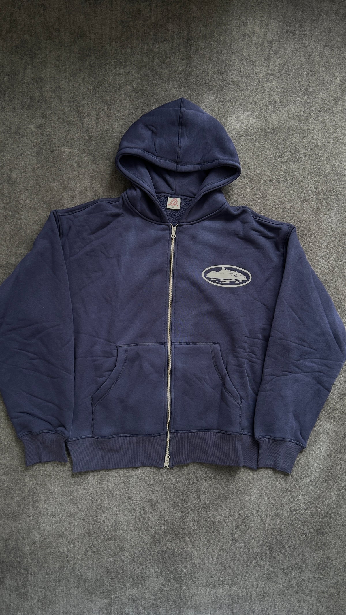 Corteiz Island Puff-print Zip Up