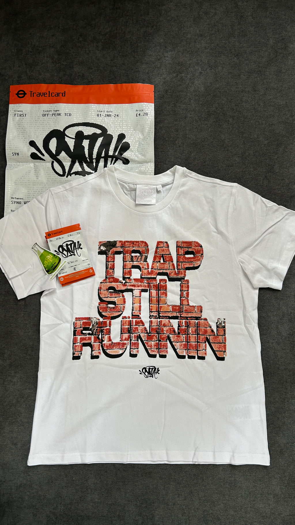 Syna World Trap Still Runnin Tee