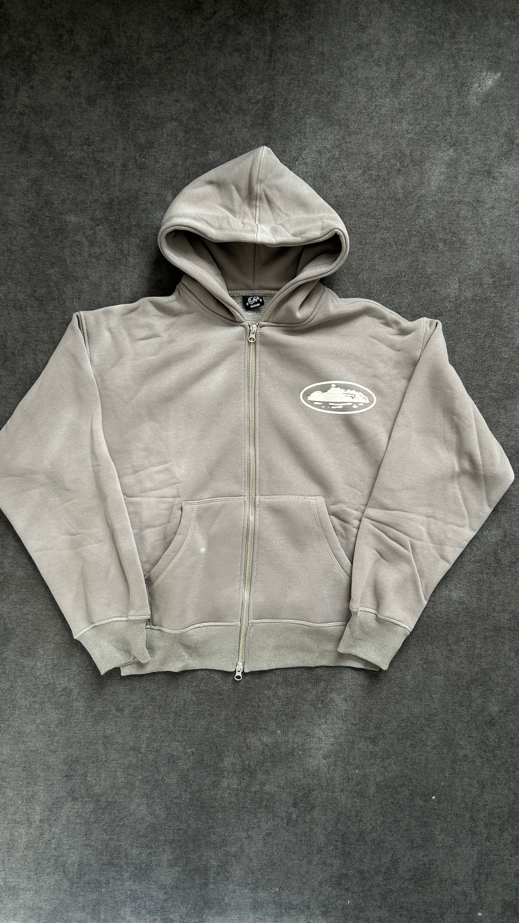 Corteiz Island Puff-print Zip Up