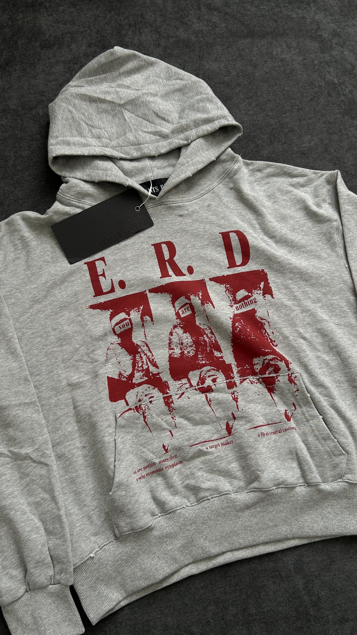 ERD Printed Hoddie