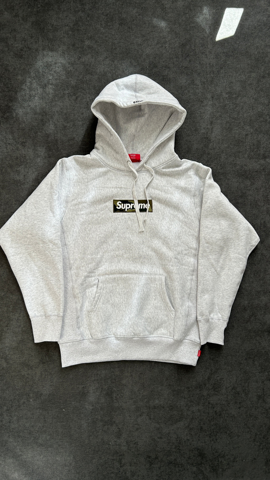 Hoodie Supreme Box Logo Camo