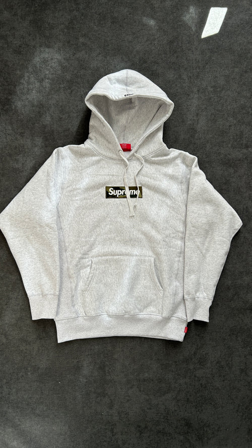 Hoodie Supreme Box Logo Camo