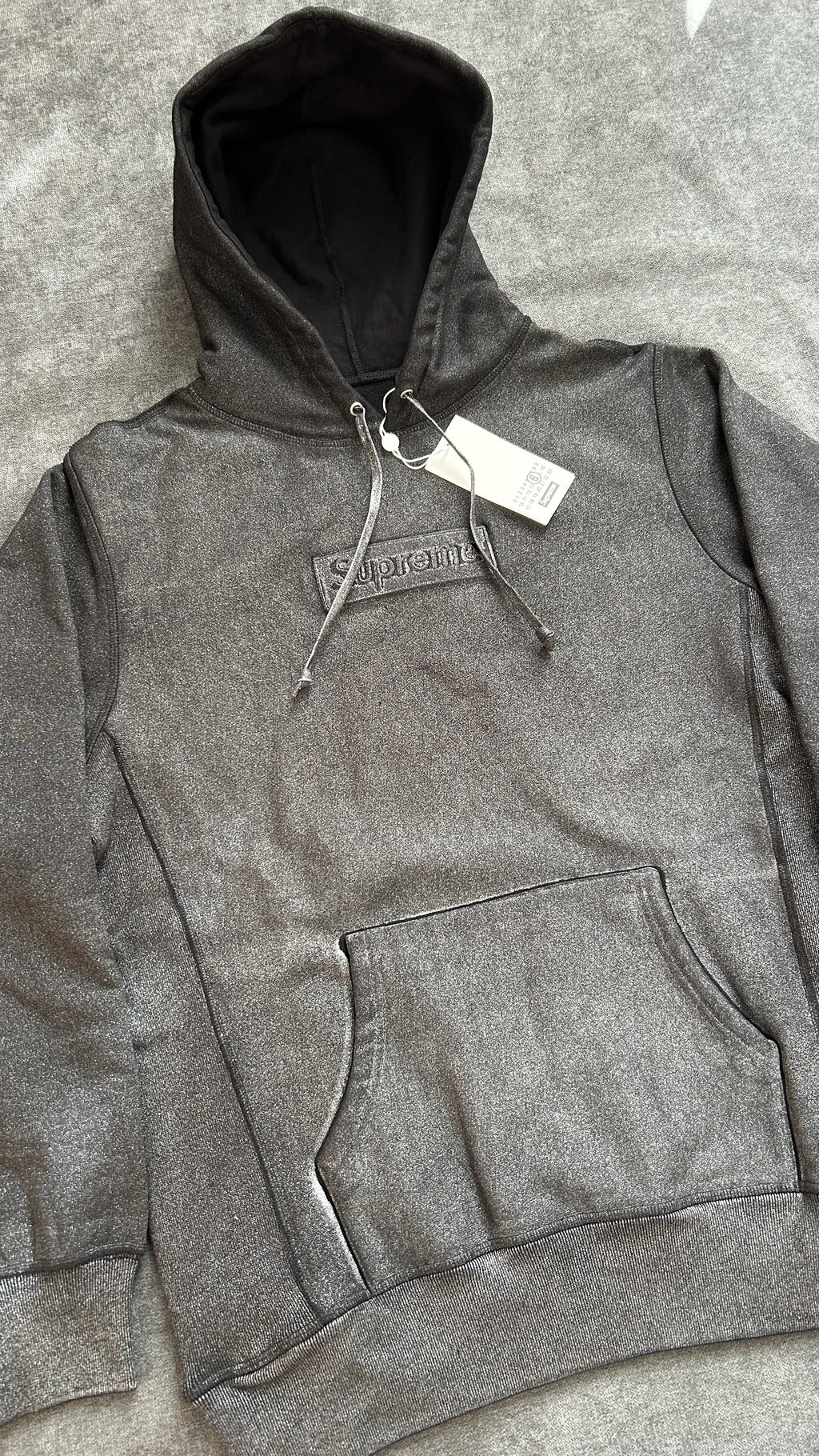 Supreme MM6 Foil Box Logo Hoddie