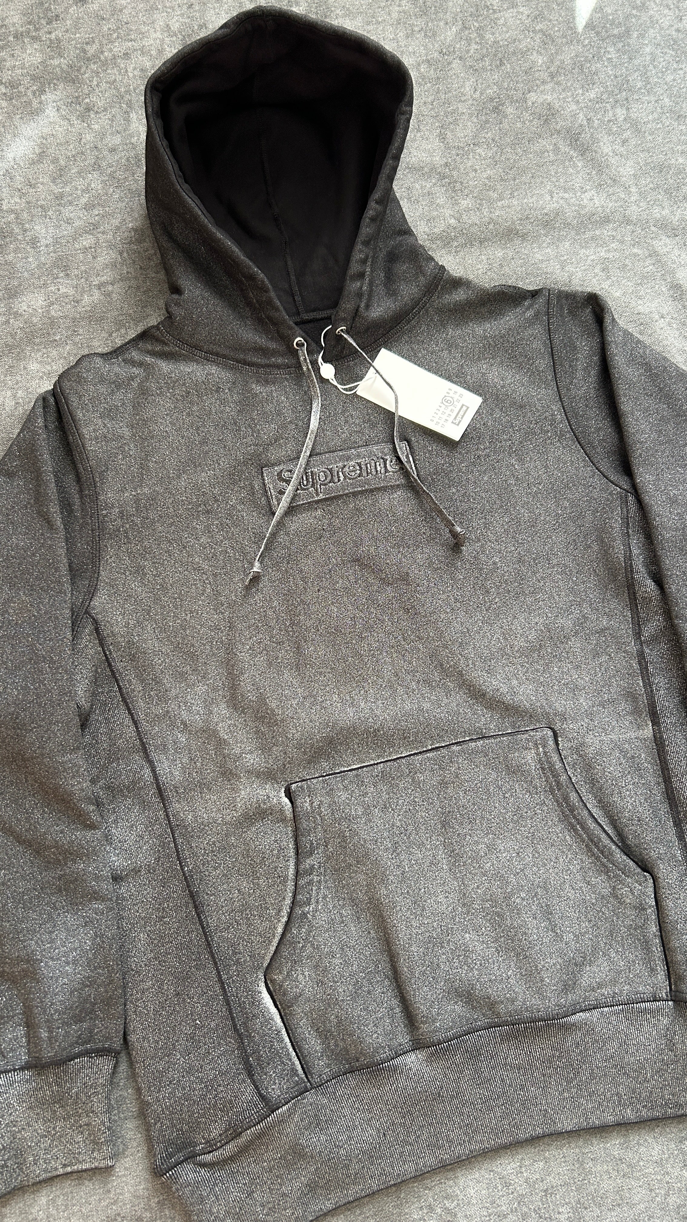 Supreme MM6 Foil Box Logo Hoddie
