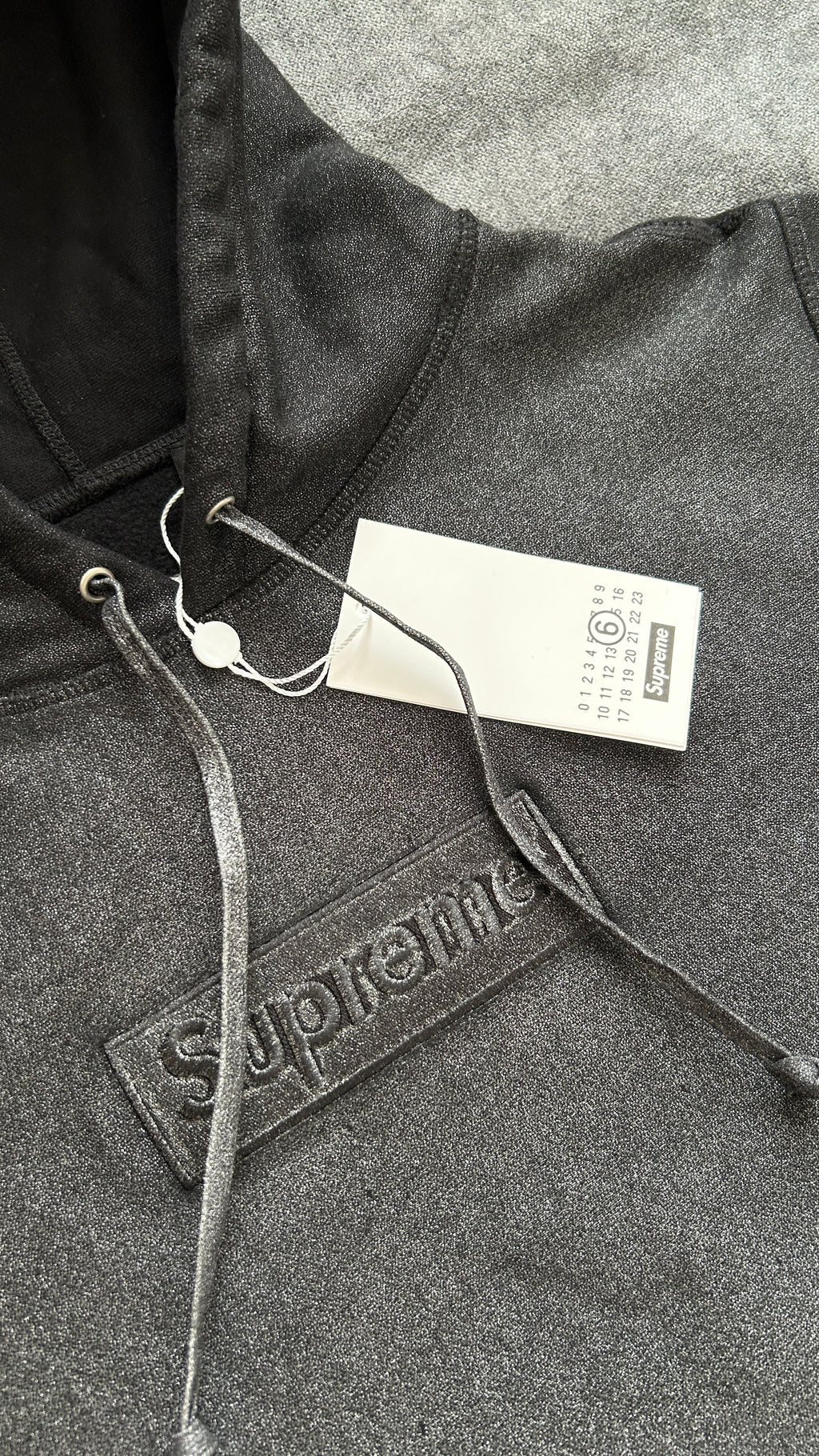 Supreme MM6 Foil Box Logo Hoddie
