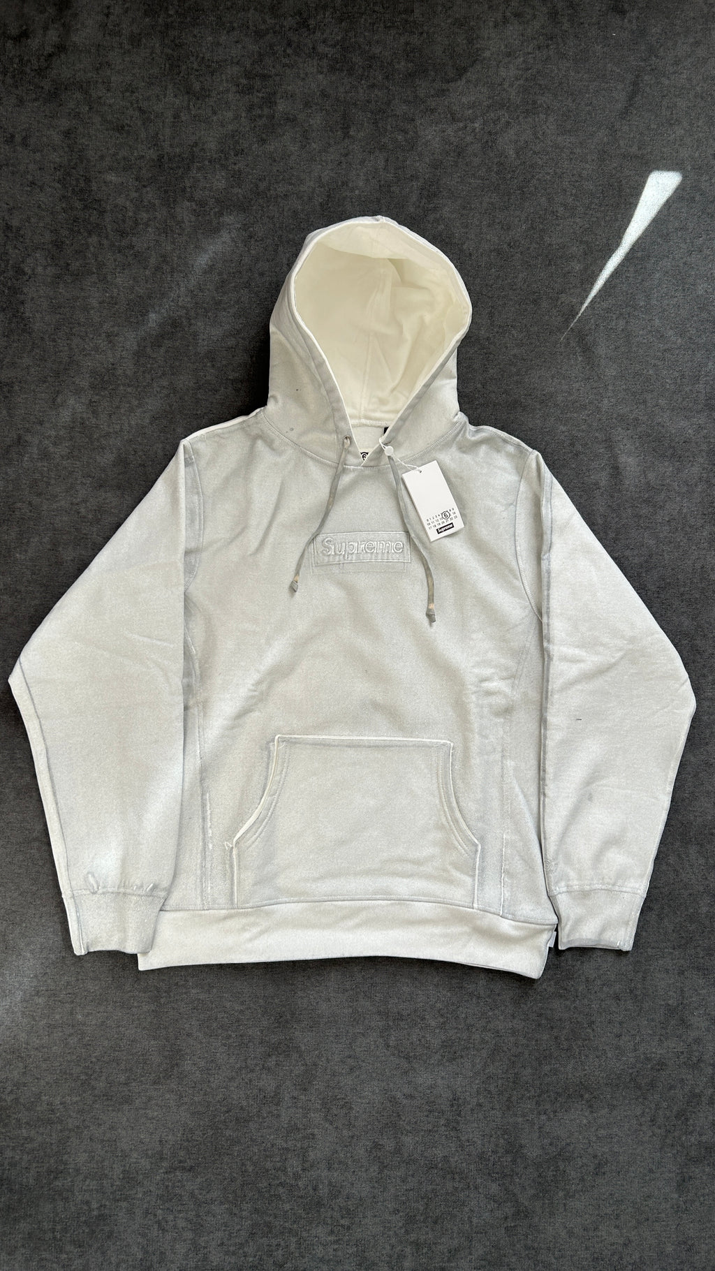 Supreme MM6 Foil Box Logo Hoddie