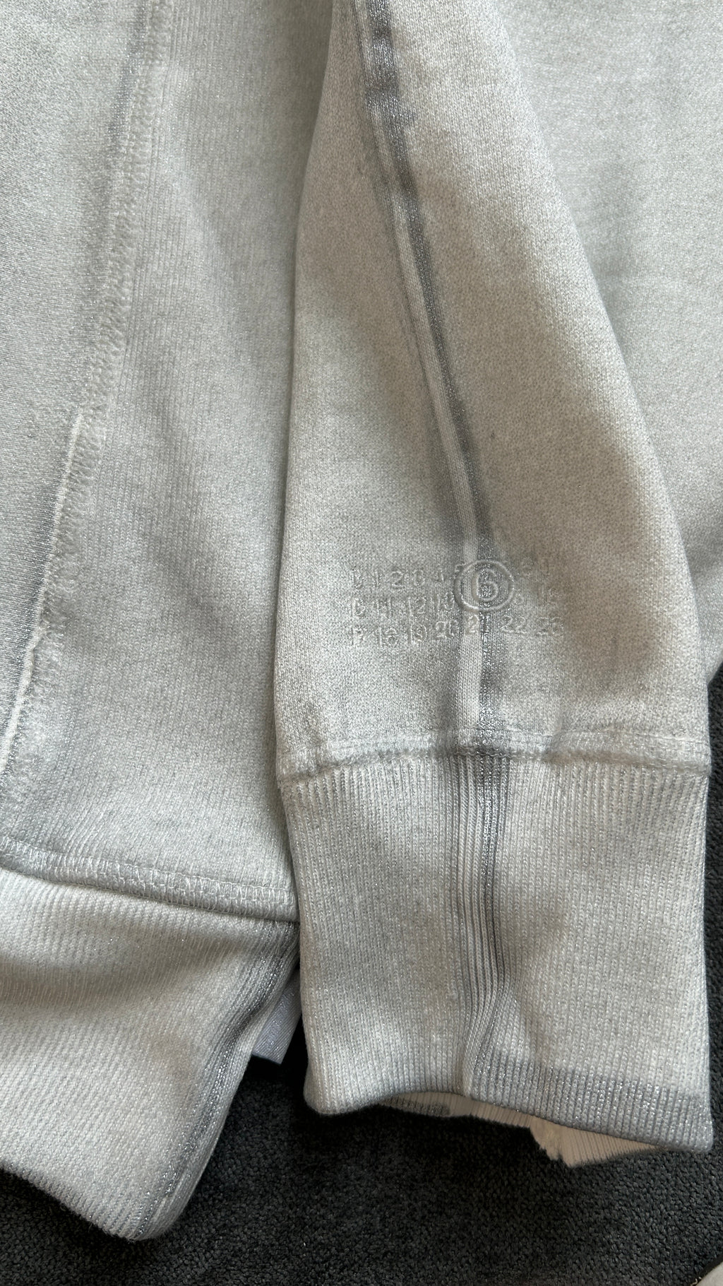 Supreme MM6 Foil Box Logo Hoddie