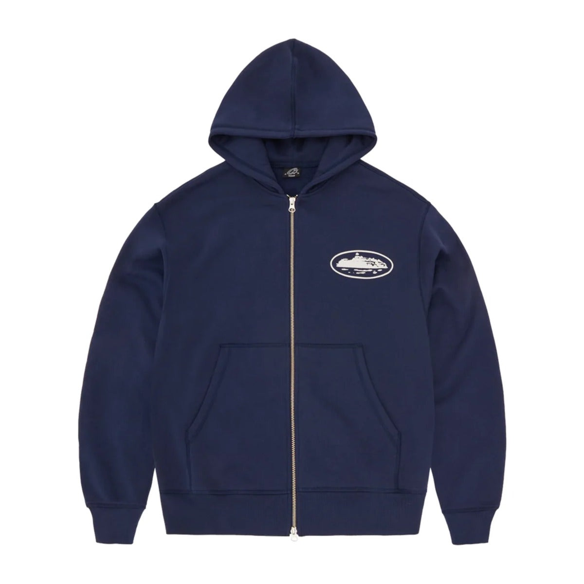Corteiz Island Puff-print Zip Up